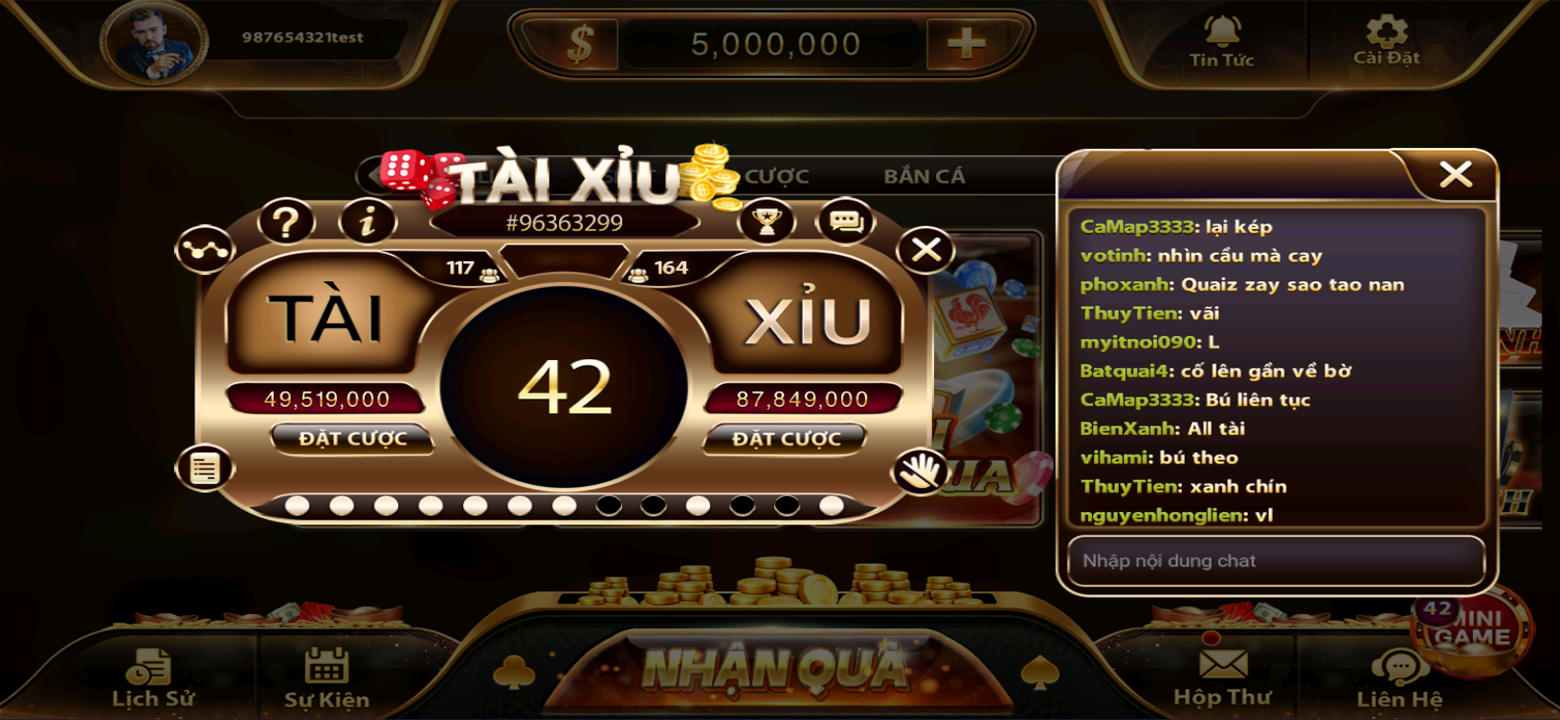 PH33 App Screenshot displaying a feature slot game